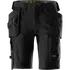 Snickers 6118 Allroundwork stretch arbejdsshorts m/hylsterlommer sort