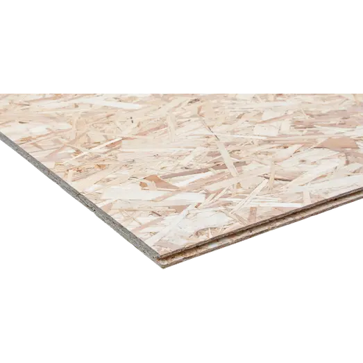 OSB-3 vandfast plade m/fer og not 1220x2440 mm