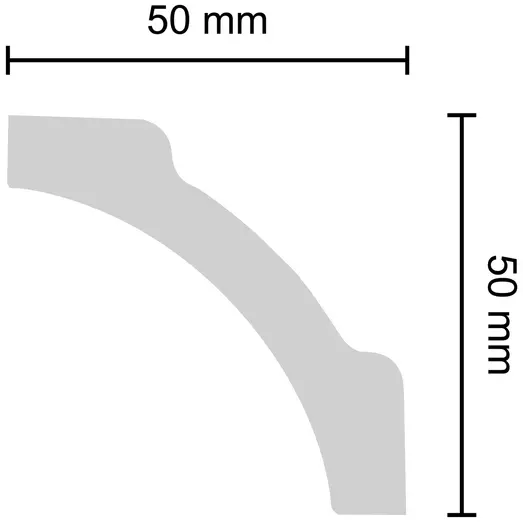 Decosa Stukliste B7 - 50x50mm x 150cm