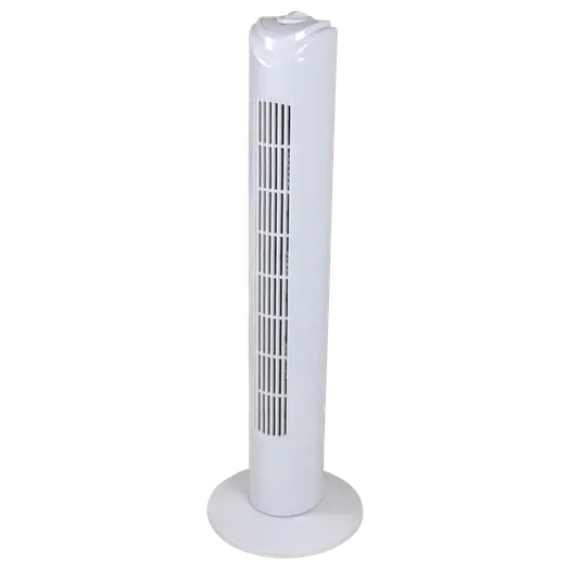 Tårnventilator H 74 cm. - hvid