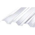 Sunlux HI-PVC trapez tagplade opal 1039 x 0,8 mm