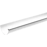 Plastmo tagrende NR. 11 6 m hvid