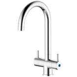 GEYSER® Twin køkkenarmatur krom