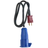 Wexim adaptor m/jord 230V