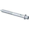 Rheinzink stift m/gevind forzinket stål 100 mm
