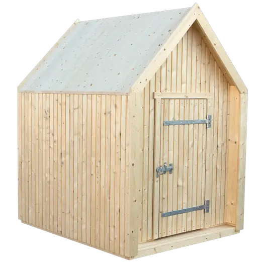 PLUS Classic legehus 144×124 cm ubehandlet