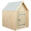 PLUS Classic legehus 144×124 cm ubehandlet