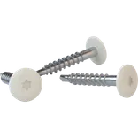 Swisspearl Plank SCR-W facadeskrue hvid 4,8x44 mm 250 stk.