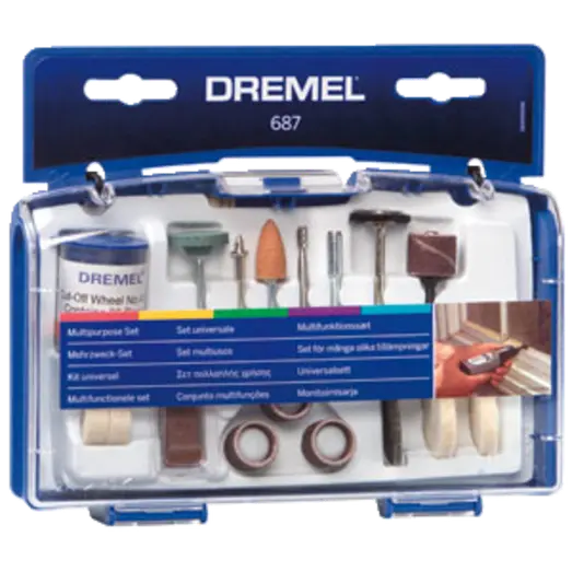 Dremel tilbehørssæt Multi 687 med 52 dele