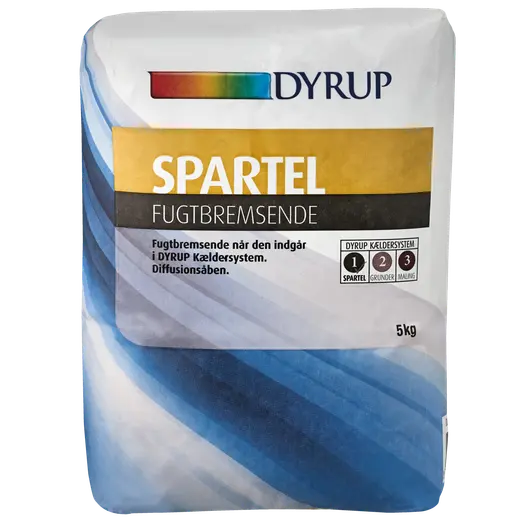 Dyrup spartel fugtbremsende 5 kg