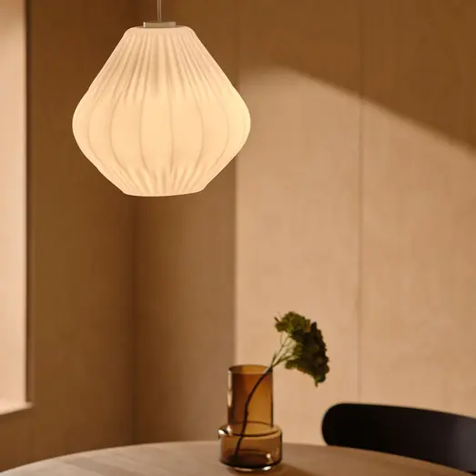 Nordlux pendel Maluca opal E27 hvid