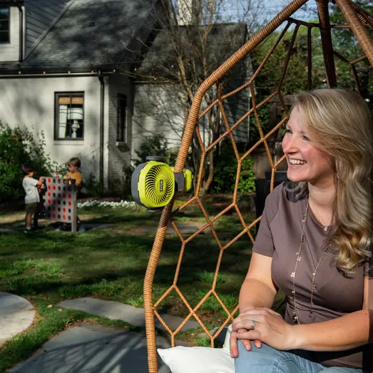 Ryobi RCF18-0 18V ONE+ ventilator m/klemme solo