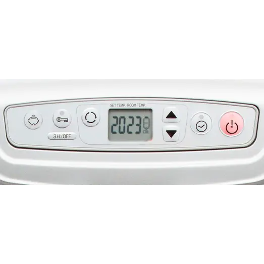 Qlima SRE3531 TC-2 elektronisk petroleums kamin - silver