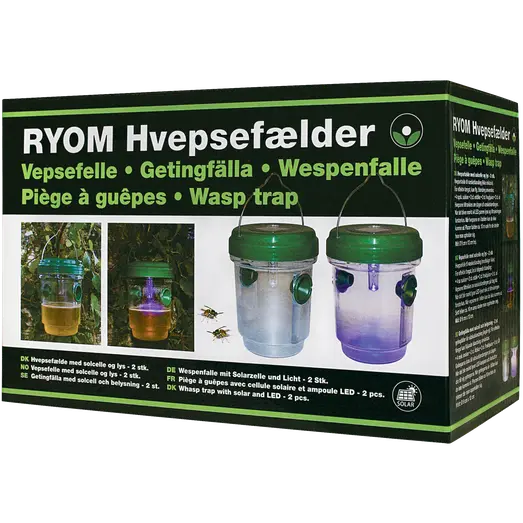 Hvepsefælde solar/LED 2 stk.