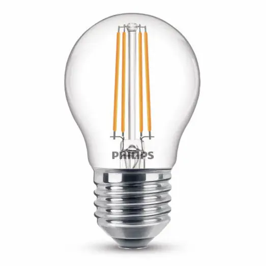 Philips Krone LED pære E27 40W 2 pack