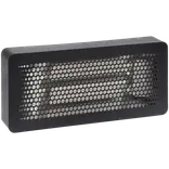 Shyn infrarød radiator 1200W m/gennemføring sort