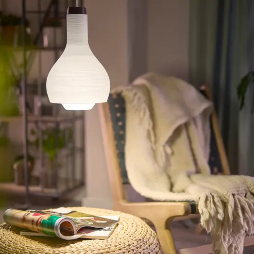 Philips filament pære E27 60W hvid mat