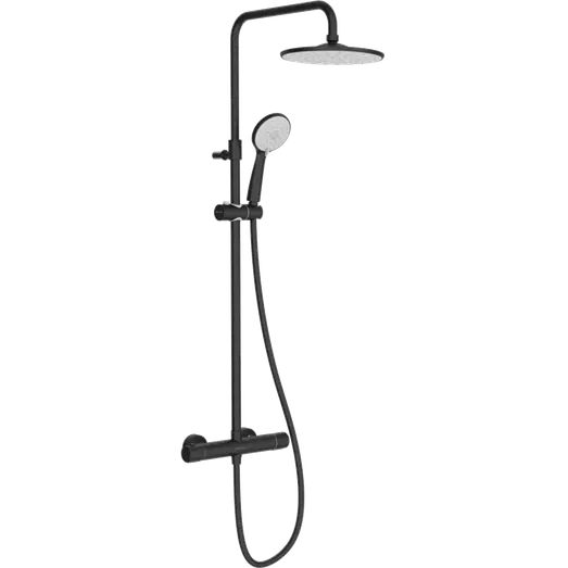 GEYSER Mini topbruserterm.sæt TB Ø222 mm HB Ø100, sort