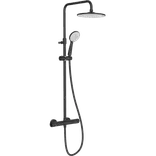 GEYSER Mini topbruserterm.sæt TB Ø222 mm HB Ø100, sort
