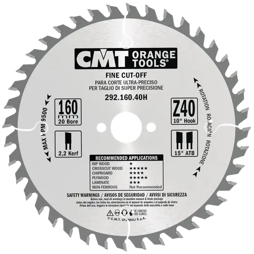 CMT savklinge 216x2,8x30 mm. Z64W neg.