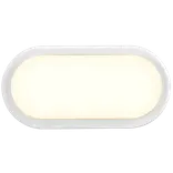 Nordlux Cuba Energy LED væglampe oval hvid