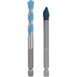 Bosch EXPERT HEX-9 Hard Ceramic + HEX-9 Multi Construction bor, 8 mm