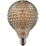 Nordlux Deco G125 Avra LED filamentpære røgfarvet 2200K