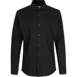 ID Seven Seas Fine Twill modern fit skjorte herre sort