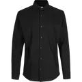 ID Seven Seas Fine Twill modern fit skjorte herre sort