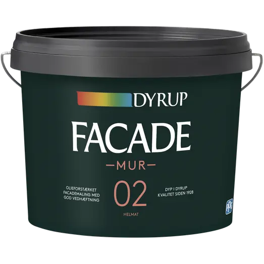 Dyrup facade murmaling 2