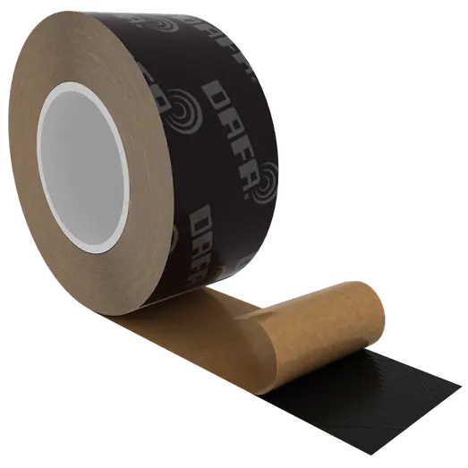 Dafa UV tape 60mm x 25m sort