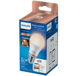 Philips Smart WiZ white LED pære E27 8,5W standard mat