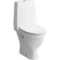 Laufen Kompas toilet m/skjult P-lås hvid