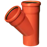 Kaczmarek kloakrør grenrør Ø110 mm 45°