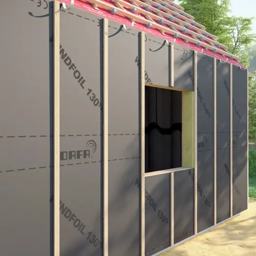 Dafa WindFoil 130 vindspærre grå 3,05x25m