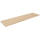 Wallmann bambus limtræshylde ubehandlet 18x300x800 mm