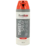 Plasti-Kote twist spraymaling 400 ml blank orange