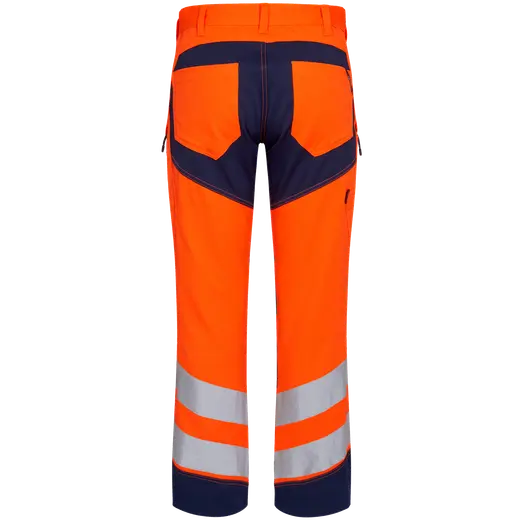 F.Engel Safety sikkerhedsbukser orange/blue ink