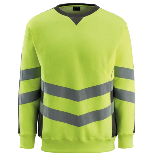 Mascot Safe Supreme Wigton sweatshirt hi-vis gul/mørk antracit