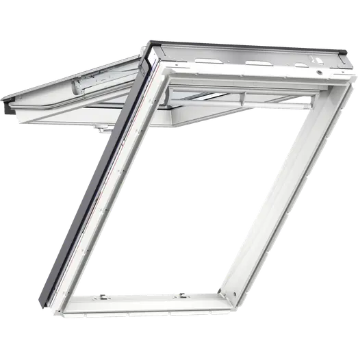 Velux GPU 0068 tophængt 3-lags vindue, hvid polyurethan