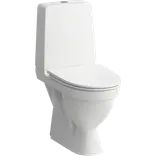 Laufen Kompas toilet t/limning m/skjult S-lås hvid