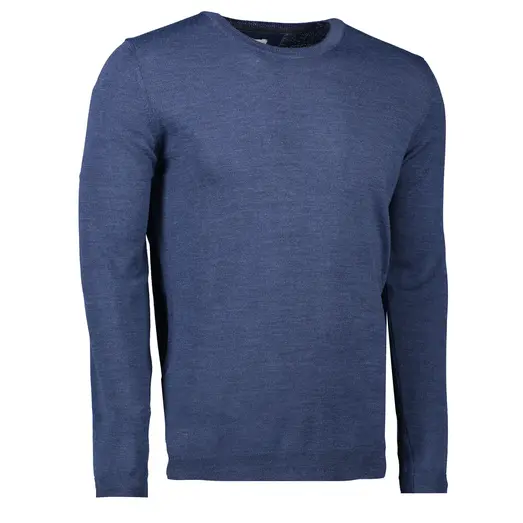 ID Pullover herre blå melange