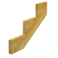 NSH trappevange 3 - trin trykimpr. træ