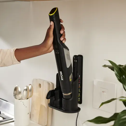 Ryobi RHV44-220G 4V USB håndstøvsugersæt 2x2,0Ah batteri/lader