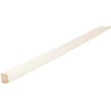HT 69H hvid glasliste 16x21x3000 mm
