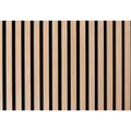 Fibrotech Unika akustikpanel 22x600x2440 mm light oak