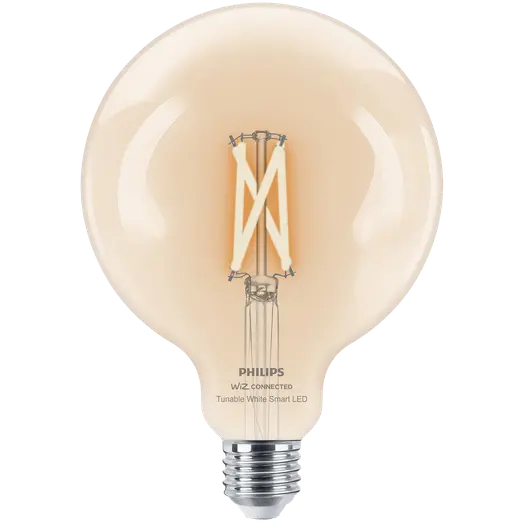 Philips Smart WiZ white LED pære E27 6,7W stor globe klar