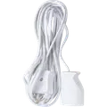 Adaptorkabel m/børnesikring 5 m hvid
