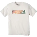 Carhartt S/S logo graphic t-shirt creme