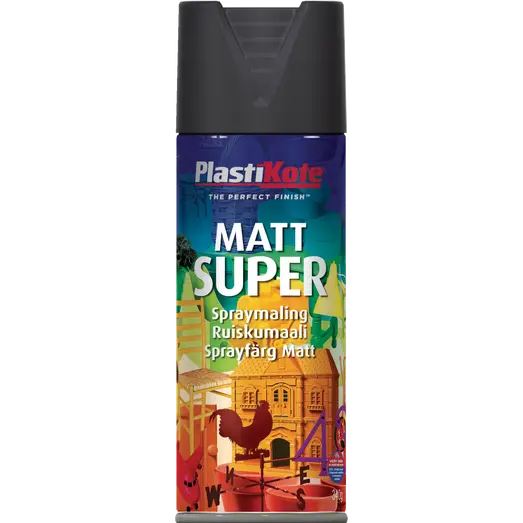 Plasti-Kote PK super mat sort